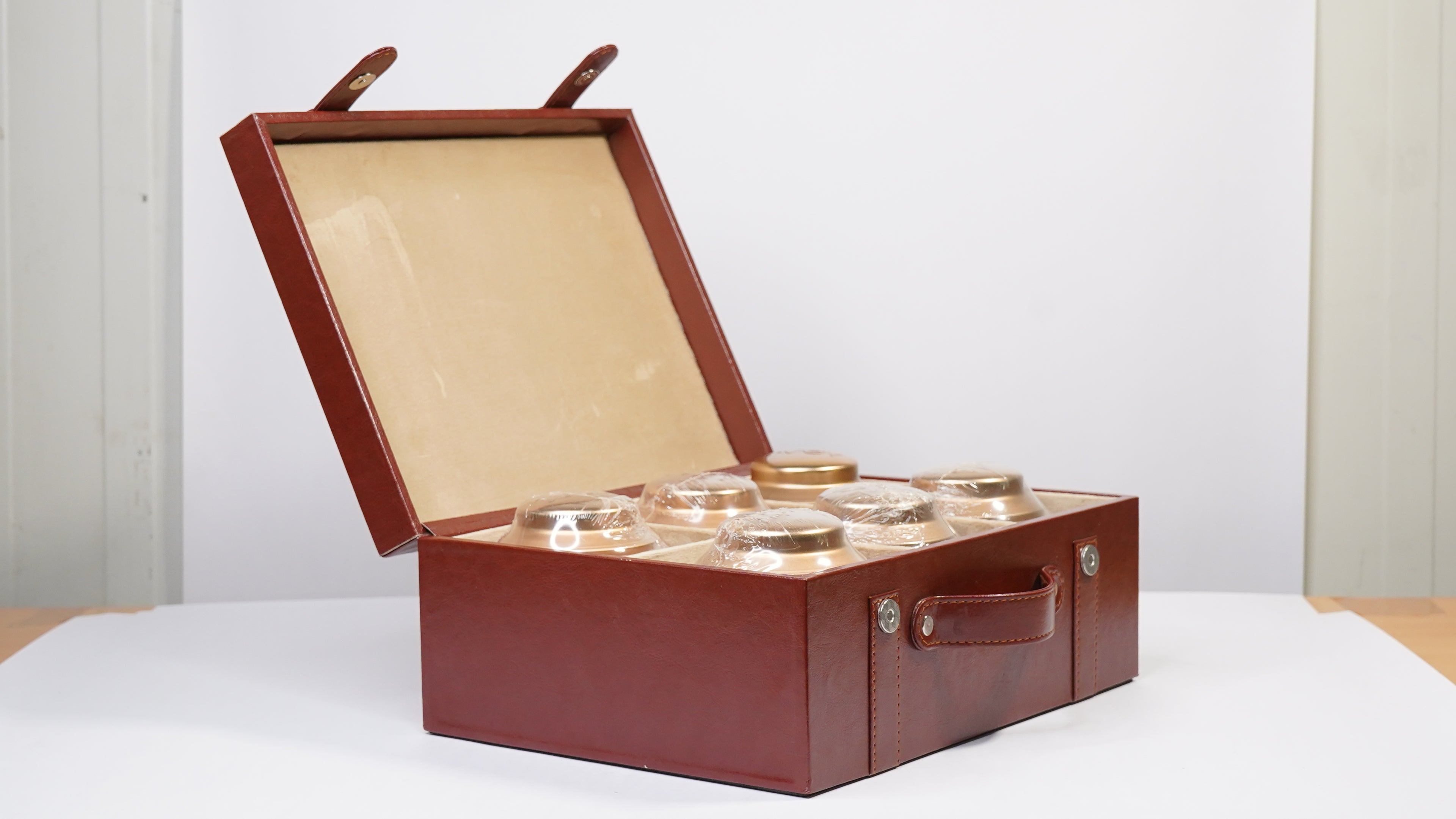 SAMAAH POISED PLEATHER GIFT SET